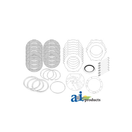 A & I Products Powershift Clutch Kit C1, C2 & Rear PTO 13" x13" x6.5" A-PSK380